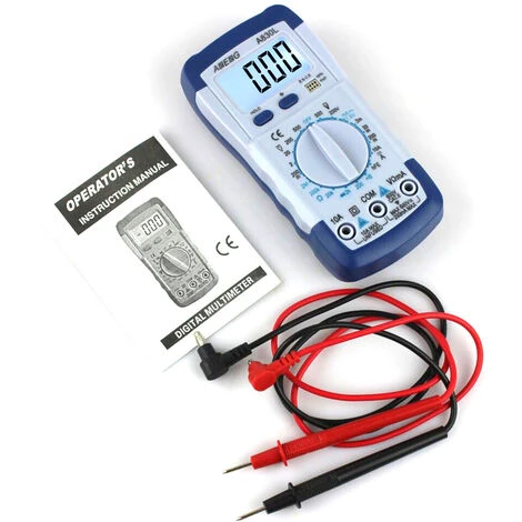 ANENG A830L Portable Digital Multimeter Multimeter Lcd Multimetre Lcd Testeur De Courant Multimetre Numerique, Bleu 3 ANENG A830L Portable Digital Multimeter Multimeter Lcd Multimetre Lcd Testeur De Courant Multimetre Numerique, Bleu – Image 3