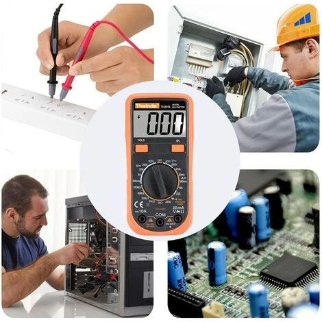 DONTODENT Mini Digital Multimeter For Measuring AC/DC Voltage AC/DC Current Resistance And LCD Backlight 2 DONTODENT Mini Digital Multimeter For Measuring AC/DC Voltage AC/DC Current Resistance And LCD Backlight – Image 2