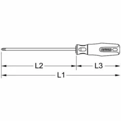 KSTOOLS® KS TOOLS Tournevis PH ERGOTORQUE VDE, PH4, 315mm -Outil de l'électricien Soldes 2022 41875195 5