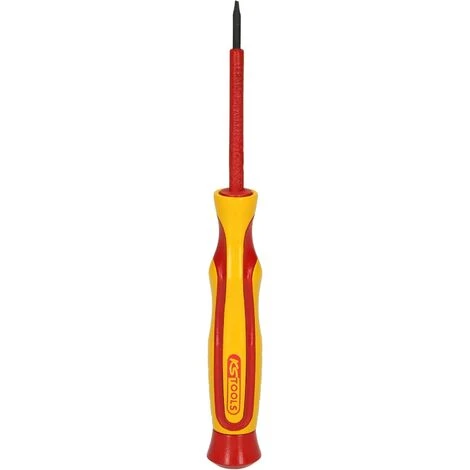 KSTOOLS KS TOOLS Tournevis De Précision Avec Revêtement Isolant Pour Vis Fendue, 1,8 mm 2 KSTOOLS KS TOOLS Tournevis De Précision Avec Revêtement Isolant Pour Vis Fendue, 1,8 mm – Image 2