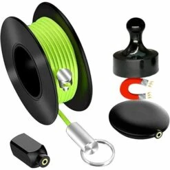 LANGRAY Tire Fil Magnetique, Ensemble De Tire-Fils MagnéTiques Avec Utilisé Pour ELectricien/Dispositif De Course De CâBle De RéParation Cadeau Pour Mari/PèRe