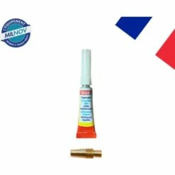 MILNOV Kit De Réparation D'extrémité Diam. 3 Mm : 1 Tube De Colle Et 1 Embout