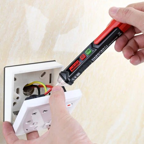 THSINDE Détecteur D'électricité,Test AC Tension ,Plage De Fonctionnement 12V - 1000 V 2 THSINDE Détecteur D'électricité,Test AC Tension ,Plage De Fonctionnement 12V - 1000 V – Image 2