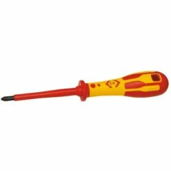 C.K Dextro T49142-1 VDE Tournevis Cruciforme PH 1 Longueur De La Lame: 80 Mm DIN ISO 8764, DIN EN 60900