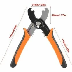 TANABATA Pince à Dénuder, Pince à Dénuder Et à Sertir, Pince à Dénuder Et à Sertir Multifonctionnelle, Pince à Sertir Et à Sertir, Pince à Main Pour électricien 8 TANABATA Pince à Dénuder, Pince à Dénuder Et à Sertir, Pince à Dénuder Et à Sertir Multifonctionnelle, Pince à Sertir Et à Sertir, Pince à Main Pour électricien -Outil de l'électricien Soldes 2022 43486536 4