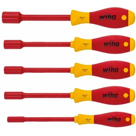 WIHA Clé Hexagonale 5 Morceaux 5,5-13mm Vde Donc 1 WIHA Clé Hexagonale 5 Morceaux 5,5-13mm Vde Donc