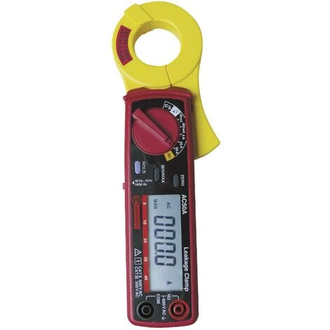 BEHA-AMPROBE Pince Ampèremétrique, Multimètre Numérique Beha Amprobe AC50A-D CAT III 600 V Affichage (nombre De Points):4000 1 BEHA-AMPROBE Pince Ampèremétrique, Multimètre Numérique Beha Amprobe AC50A-D CAT III 600 V Affichage (nombre De Points):4000