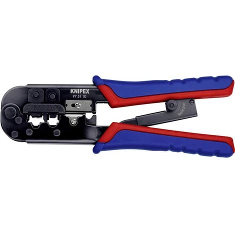 Knipex Knipex-Werk 97 51 10 Pince à Sertir Pour Connecteur Modulaire (western) RJ11, RJ12, RJ45 1 Knipex Knipex-Werk 97 51 10 Pince à Sertir Pour Connecteur Modulaire (western) RJ11, RJ12, RJ45