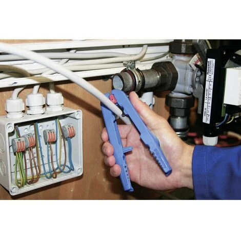 WEICON TOOLS 51000400 Multi-Stripper No. 400 Dénudeur De Câble Adapté Pour Câbles Ronds 8 à 13 Mm 0.5 à 6 Mm² 3 WEICON TOOLS 51000400 Multi-Stripper No. 400 Dénudeur De Câble Adapté Pour Câbles Ronds 8 à 13 Mm 0.5 à 6 Mm² – Image 3