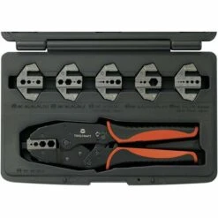 Pince à Sertir TOOLCRAFT PZ-505 818645 7 Pièces Pour Connecteur Coaxial BNC, TNC, Pour Fiche FO -Outil de l'électricien Soldes 2022 4410542 3