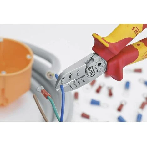 Pince Coupante Diagonale NWS 1351-49-VDE-190 190 Mm 1 Pc(s) 4 Pince Coupante Diagonale NWS 1351-49-VDE-190 190 Mm 1 Pc(s) – Image 4