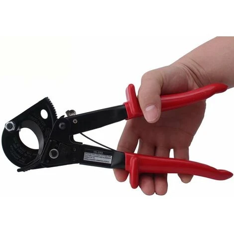 AIDUCHO Coupe-câble à Cliquet Pour Couper Jusqu'à 240 Mm² Pour Couper Les Câbles En Cuivre Et En Aluminium 1 AIDUCHO Coupe-câble à Cliquet Pour Couper Jusqu'à 240 Mm² Pour Couper Les Câbles En Cuivre Et En Aluminium