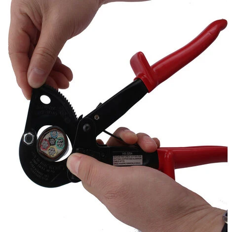 AIDUCHO Coupe-câble à Cliquet Pour Couper Jusqu'à 240 Mm² Pour Couper Les Câbles En Cuivre Et En Aluminium 4 AIDUCHO Coupe-câble à Cliquet Pour Couper Jusqu'à 240 Mm² Pour Couper Les Câbles En Cuivre Et En Aluminium – Image 4
