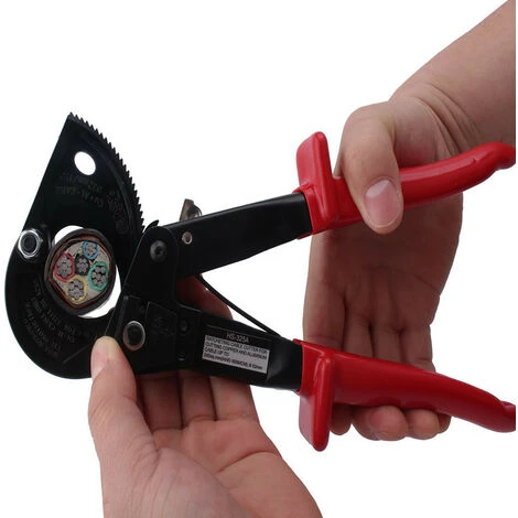 AIDUCHO Coupe-câble à Cliquet Pour Couper Jusqu'à 240 Mm² Pour Couper Les Câbles En Cuivre Et En Aluminium 5 AIDUCHO Coupe-câble à Cliquet Pour Couper Jusqu'à 240 Mm² Pour Couper Les Câbles En Cuivre Et En Aluminium – Image 5