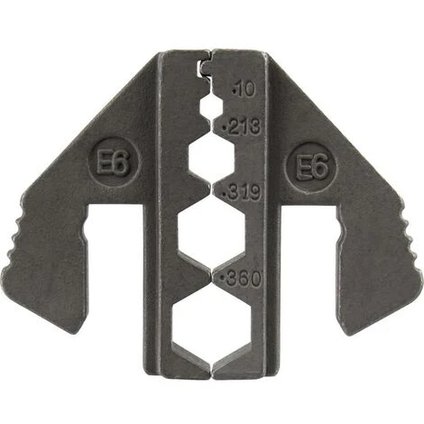 TOOLCRAFT PLE-0E6 1423402 Matrice à Sertir Pour Connecteur Coaxial RG59, RG58, RG6 Adapté Pour Marque (pinces) TOOLCRAF 1 TOOLCRAFT PLE-0E6 1423402 Matrice à Sertir Pour Connecteur Coaxial RG59, RG58, RG6 Adapté Pour Marque (pinces) TOOLCRAF
