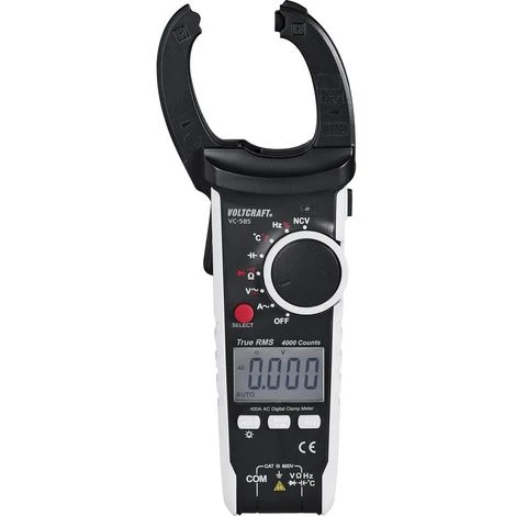 Pince Ampèremétrique VOLTCRAFT VC585 VC585 Numérique étalonné: Dusine (sans Certificat) CAT III 600 V Affichage (nombre 2 Pince Ampèremétrique VOLTCRAFT VC585 VC585 Numérique étalonné: Dusine (sans Certificat) CAT III 600 V Affichage (nombre – Image 2