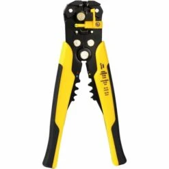 SUN FLOWER Pince à Dénuder, Pince à Coupe-câbles Dénudeur De Fils Automatique Réglable Multifonctionnel Dénudeur De Fils Pour Les Cables AWG10-24(0,2~6.0mm²), Pince à Sertir Dénudeur