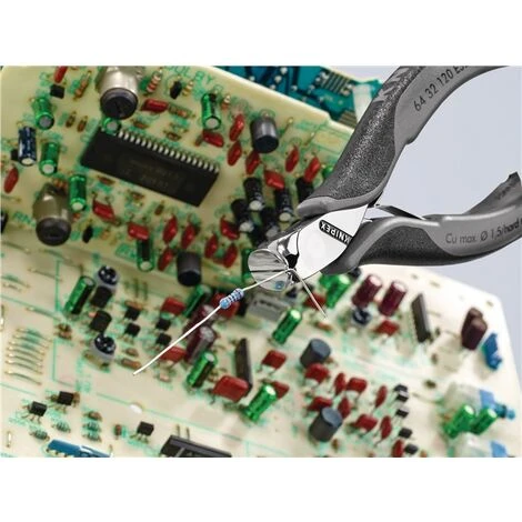 KNIPEX-WERK C. GUSTAV PUTSCH Coup. Frontale Pour L´electronique Longueur 120 Mm Forme 3 Fac. Oui, Petit For. 64 32 120 ESD 2 KNIPEX-WERK C. GUSTAV PUTSCH Coup. Frontale Pour L´electronique Longueur 120 Mm Forme 3 Fac. Oui, Petit For. 64 32 120 ESD – Image 2