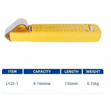 Betterlife Couteau à Dégainer 4 Mm à 16 Mm Couteau à Dénuder, 1pcs 3 Betterlife Couteau à Dégainer 4 Mm à 16 Mm Couteau à Dénuder, 1pcs – Image 3