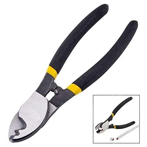 Pince Coupe Cable,Betterlife Pince Coupante 150mm Câble Mâchoires De Serrage Pour Fils Aluminium Cuivre Câble(1 Pcs) 4 Pince Coupe Cable,Betterlife Pince Coupante 150mm Câble Mâchoires De Serrage Pour Fils Aluminium Cuivre Câble(1 Pcs) – Image 4