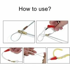 Aiguille Tire-Fil Outil D'aide à L'installation De Câbles D'électricien Dispositif De Filetage De Câbles Traction De Fil D'outil De Fixation De Bande De Poisson,Irisfr(5pcs) 9 Aiguille Tire-Fil Outil D'aide à L'installation De Câbles D'électricien Dispositif De Filetage De Câbles Traction De Fil D'outil De Fixation De Bande De Poisson,Irisfr(5pcs) -Outil de l'électricien Soldes 2022 46299211 5