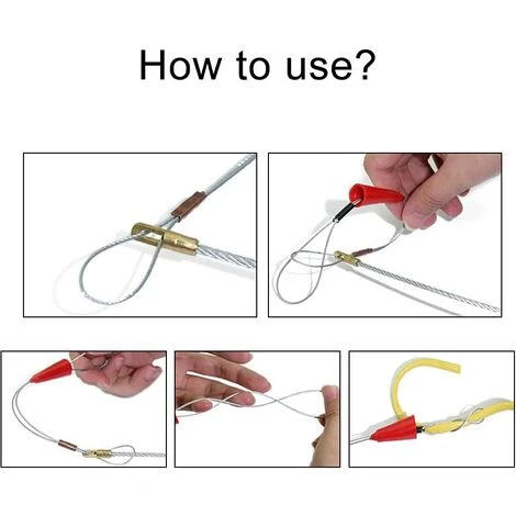 Aiguille Tire-Fil Outil D'aide à L'installation De Câbles D'électricien Dispositif De Filetage De Câbles Traction De Fil D'outil De Fixation De Bande De Poisson,Irisfr(5pcs) 5 Aiguille Tire-Fil Outil D'aide à L'installation De Câbles D'électricien Dispositif De Filetage De Câbles Traction De Fil D'outil De Fixation De Bande De Poisson,Irisfr(5pcs) – Image 5