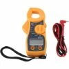 GUAZHUNIFR Multimètre Numérique Pince Multimètre AC DC Voltmètre Ampèremètre Pince De Courant Pinces Ohmmètre Volt Tester LCD Meter Pocket Digital Multi Tester Guazhuni (Orange)
