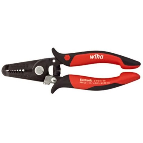 Pince à Dénuder Wiha Wiha 33471 0.81 à 2.59 Mm² AWG 10 à 20 1 Pc(s) 1 Pince à Dénuder Wiha Wiha 33471 0.81 à 2.59 Mm² AWG 10 à 20 1 Pc(s)