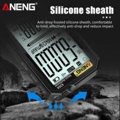 Multimètre, Ohmmètre Et Ampèremètre ANENG 4, 7 Pouces LCD Grand écran Multimètre De Poche Manuel Gamme Automatique Multimètre Numérique Intelligent Intégré Véritable Valeur Effective Modèle 620A - Noir -Outil de l'électricien Soldes 2022 47809780 5