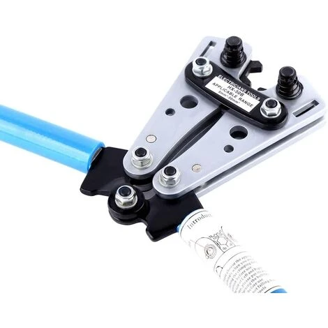 MASCHERINE FFP2 Pince à Sertir, Embouts De Câble Professionnels 6-50 Mm², Fiche à Sertir, Cosses De Câble Pour Électricien & Bricoleur 2 MASCHERINE FFP2 Pince à Sertir, Embouts De Câble Professionnels 6-50 Mm², Fiche à Sertir, Cosses De Câble Pour Électricien & Bricoleur – Image 2