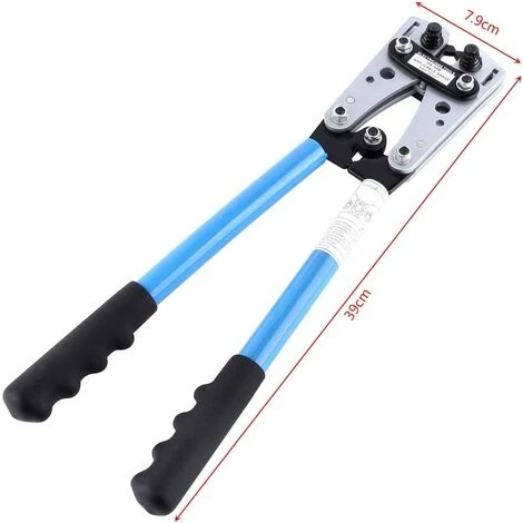 MASCHERINE FFP2 Pince à Sertir, Embouts De Câble Professionnels 6-50 Mm², Fiche à Sertir, Cosses De Câble Pour Électricien & Bricoleur 3 MASCHERINE FFP2 Pince à Sertir, Embouts De Câble Professionnels 6-50 Mm², Fiche à Sertir, Cosses De Câble Pour Électricien & Bricoleur – Image 3