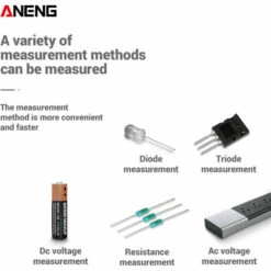 Multimètre, Ohmmètre Et Ampèremètre Multimètre Numérique Portable ANENG M1 Rétro-éclairage LCD Haute Précision Tension Ca/cc Courant Résistance Transistor Testeur De Continuité Protection Contre Les Surcharges, Orange - Orange 9 Multimètre, Ohmmètre Et Ampèremètre Multimètre Numérique Portable ANENG M1 Rétro-éclairage LCD Haute Précision Tension Ca/cc Courant Résistance Transistor Testeur De Continuité Protection Contre Les Surcharges, Orange - Orange -Outil de l'électricien Soldes 2022 48888831 5
