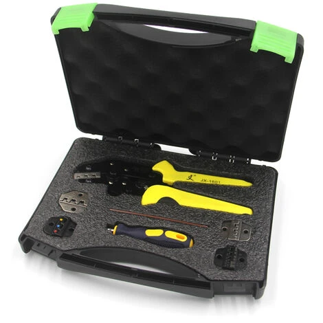 Pince à Sertir Et Coupe Cable électroportatif Pinces à Sertir Professionnelles PARON Pince à Sertir Terminal à Cliquet D'ingénierie Pince à Sertir Embout à Embouts De Cordon, 0 2 Pince à Sertir Et Coupe Cable électroportatif Pinces à Sertir Professionnelles PARON Pince à Sertir Terminal à Cliquet D'ingénierie Pince à Sertir Embout à Embouts De Cordon, 0 – Image 2