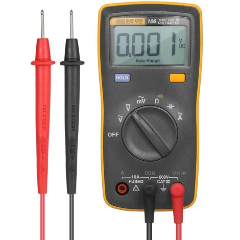 Multimètre, Ohmmètre Et Ampèremètre FLUKE 6000 Comptes Mini Multimètre De La Taille D'une Paume Multimètre Numérique Voltmètre De Poche Ampèremètre Portable Tensionmètre Compteur Universel Mesure De La Tension AC/DC Résistance Au Courant AC/DC Continuité 2 Multimètre, Ohmmètre Et Ampèremètre FLUKE 6000 Comptes Mini Multimètre De La Taille D'une Paume Multimètre Numérique Voltmètre De Poche Ampèremètre Portable Tensionmètre Compteur Universel Mesure De La Tension AC/DC Résistance Au Courant AC/DC Continuité – Image 2