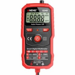 ANENG 8340 Multimètre Numérique Intelligent 1999 écran De Rétro-éclairage/fonction De Lampe De Poche Noir + Rouge (sans Batterie) 7 ANENG 8340 Multimètre Numérique Intelligent 1999 écran De Rétro-éclairage/fonction De Lampe De Poche Noir + Rouge (sans Batterie) -Outil de l'électricien Soldes 2022 49189550 3