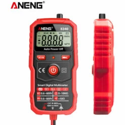 ANENG 8340 Multimètre Numérique Intelligent 1999 écran De Rétro-éclairage/fonction De Lampe De Poche Noir + Rouge (sans Batterie) 9 ANENG 8340 Multimètre Numérique Intelligent 1999 écran De Rétro-éclairage/fonction De Lampe De Poche Noir + Rouge (sans Batterie) -Outil de l'électricien Soldes 2022 49189550 5