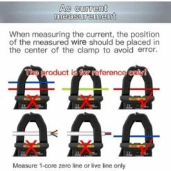 ANENG ST170 Smart Clamp-on Current Multimeter 1999, Compte, Affichage Numérique LCD Rétroéclairé Avec Lampe De Poche, Rouge Et Jaune (sans Batterie) - Rouge Et Jaune (sans Batterie) 9 ANENG ST170 Smart Clamp-on Current Multimeter 1999, Compte, Affichage Numérique LCD Rétroéclairé Avec Lampe De Poche, Rouge Et Jaune (sans Batterie) - Rouge Et Jaune (sans Batterie) -Outil de l'électricien Soldes 2022 49189583 5