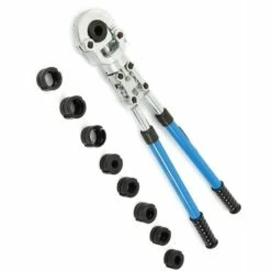 GOJOY Pince à Sertir 9 Th - Contour En V - Mâchoires De Sertissage Pour Tube En Cuivre - Tête Pivotante à 360° - Bras Télescopique Pour Un Développement Optimal De La Force - Bras Télescopique 7 GOJOY Pince à Sertir 9 Th - Contour En V - Mâchoires De Sertissage Pour Tube En Cuivre - Tête Pivotante à 360° - Bras Télescopique Pour Un Développement Optimal De La Force - Bras Télescopique -Outil de l'électricien Soldes 2022 50002261 3