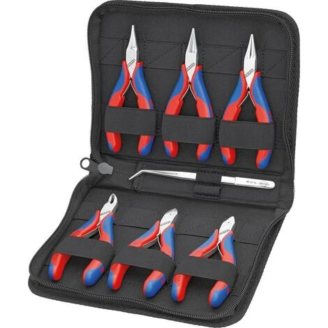 KNIPEX® Elektronikzangen-Set 7tlg. Knipex 1 KNIPEX® Elektronikzangen-Set 7tlg. Knipex