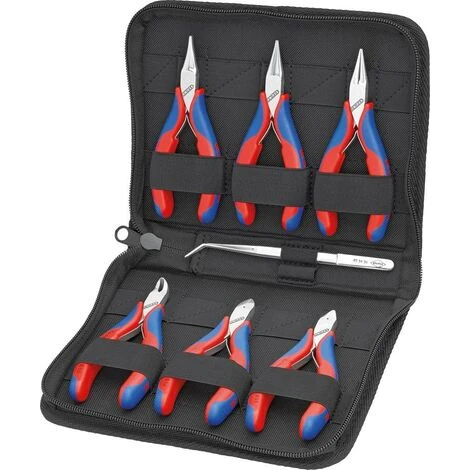 KNIPEX® Elektronikzangen-Set 7tlg. Knipex 2 KNIPEX® Elektronikzangen-Set 7tlg. Knipex – Image 2