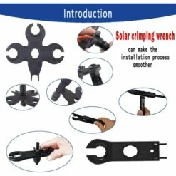 ELLE Kit D'outils De Sertissage Compatible Avec Le Connecteur De Câble Solaire MC4, 27 Pièces 7 ELLE Kit D'outils De Sertissage Compatible Avec Le Connecteur De Câble Solaire MC4, 27 Pièces -Outil de l'électricien Soldes 2022 50849041 3