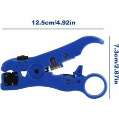 DKSFJKL Pince à Dénuder Coupecâble Outil De Dénudage Pince à Dénuder Dénudeur De Câble Coaxial Universel Pour Plat -Outil de l'électricien Soldes 2022 50995118 5
