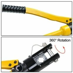 Hengda Pince à Sertir Hydraulique Pince à Sertir 10 à 300 Mm² Pince à Sertir Pour Cosses De Câble - Jaune 6 Hengda Pince à Sertir Hydraulique Pince à Sertir 10 à 300 Mm² Pince à Sertir Pour Cosses De Câble - Jaune -Outil de l'électricien Soldes 2022 51348210 3