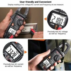 Pince Ampèremétrique TACKLIFE, Ampèremètre 6000 Points, Multimètre Numérique Professionnelle Avec Test De Plage Auto NCV Courant-CM02A -Outil de l'électricien Soldes 2022 51765821 4