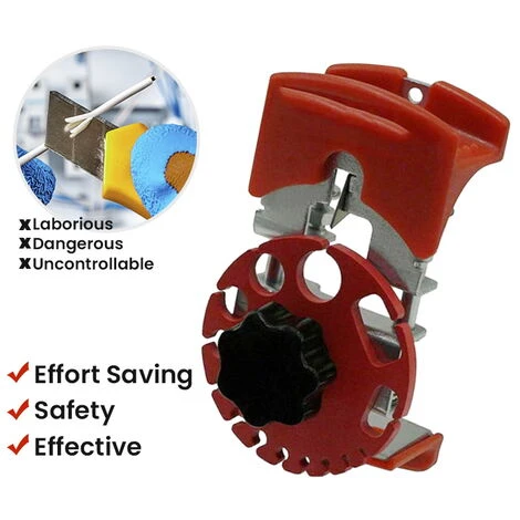 MERKMAK Denudeur De Fil De Cuivre Portatif Machine A Denuder Manuelle Pince A Denuder Portative D'Electricien 10 - 100 Mm 2 MERKMAK Denudeur De Fil De Cuivre Portatif Machine A Denuder Manuelle Pince A Denuder Portative D'Electricien 10 - 100 Mm – Image 2
