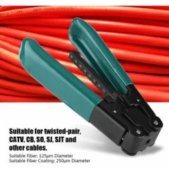 Fei Yu Pince à Denuder, Outil De Pince à Dénuder De Câble De Fibre Optique FTTH Dépouillant L'Outil De Denude Câble CATV/CB/So/SJ/SJT -Outil de l'électricien Soldes 2022 52581205 4