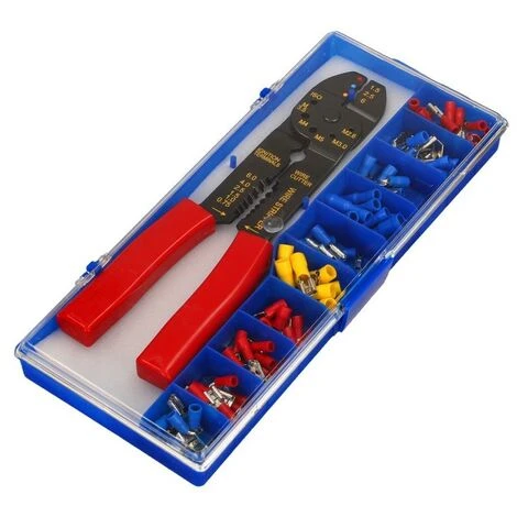 BRICOLINE Jeu De Viroles + Pince à Sertir 10x10 2 BRICOLINE Jeu De Viroles + Pince à Sertir 10x10 – Image 2