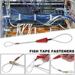 Aiguille Tire-Fil Outil D'aide à L'installation De Câbles D'électricien Dispositif De Filetage De Câbles Traction De Fil D'outil De Fixation Tire Fils D'électricien Macaron -Outil de l'électricien Soldes 2022 52975066 5
