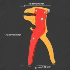 Pince à Dénuder Automatique 0,2 à 6 Mm - Pince à Dénuder Réglable Et Isolée - Pour Réparation électrique Domestique Professionnelle Industrielle (rouge-jaune)Macaron 9 Pince à Dénuder Automatique 0,2 à 6 Mm - Pince à Dénuder Réglable Et Isolée - Pour Réparation électrique Domestique Professionnelle Industrielle (rouge-jaune)Macaron -Outil de l'électricien Soldes 2022 52975080 5