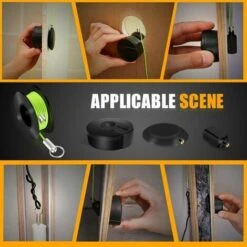 Tire Fil Magnetique-Electrique Puller For Outils Et Testeurs Passe Fil Aimant Tire Fil MagnéTique Tire Fils D'électricien Macaron -Outil de l'électricien Soldes 2022 52975082 4